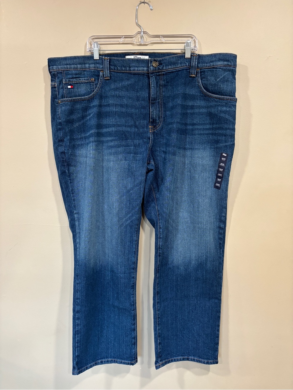 Tommy Hilfiger Denim Men's Stretch Relaxed Jeans Size 46 X 30